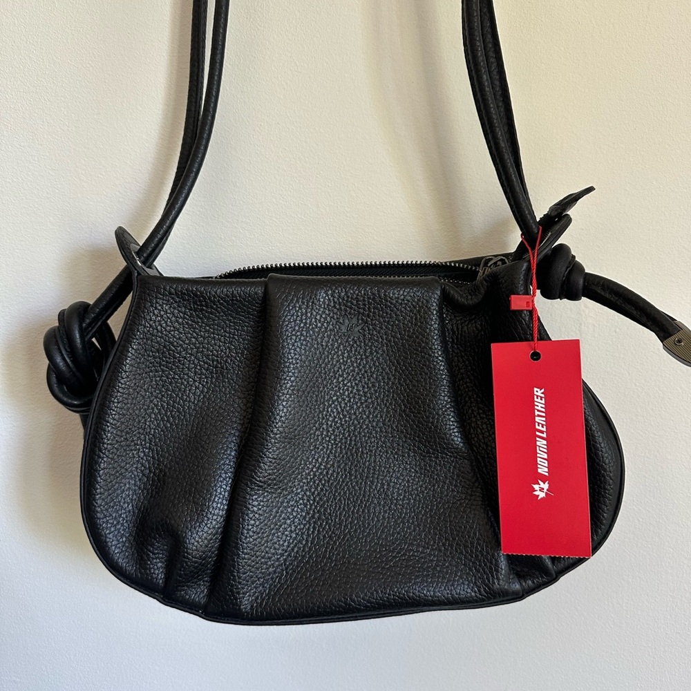 Black Genuine Leather Women's Bag (New)